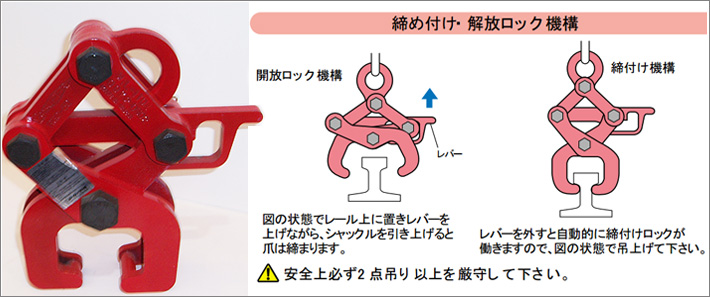 世霸钢轨吊夹具图片