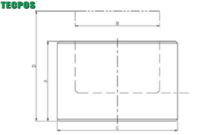 TECPOS TPFJ分离式千斤顶尺寸图